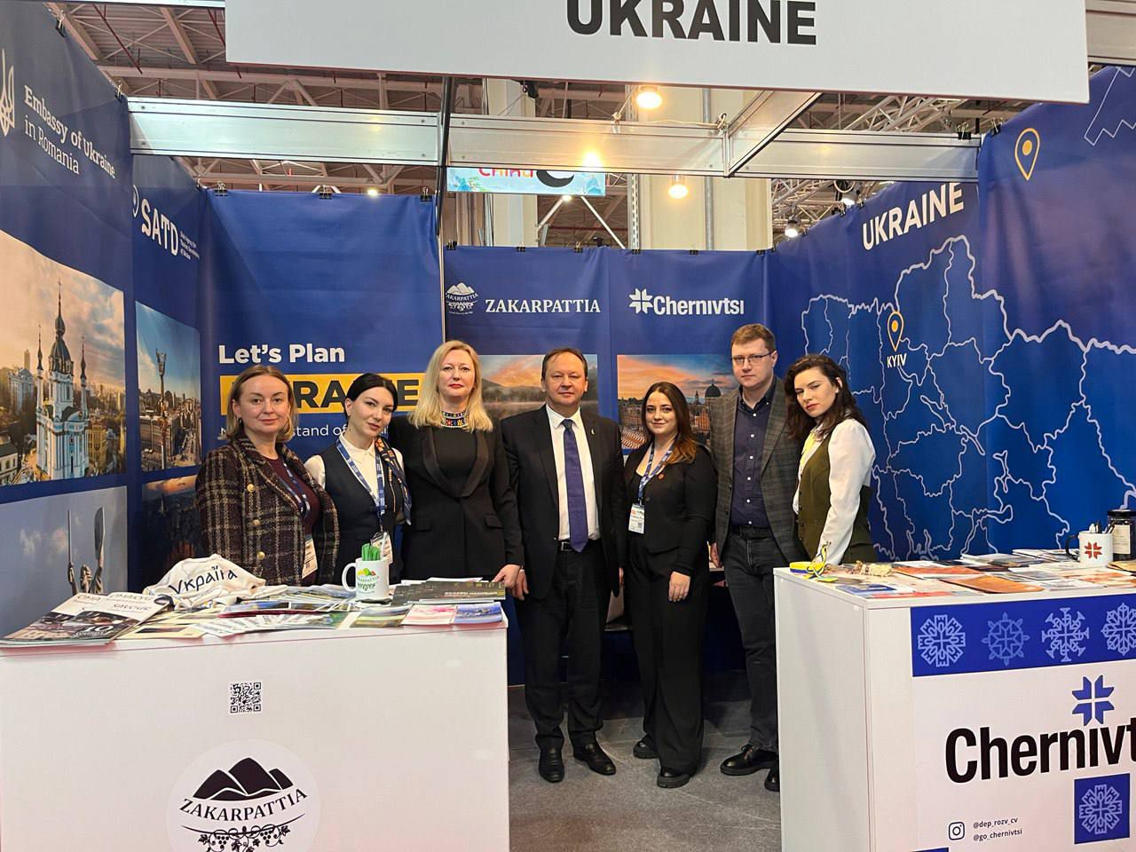 Чернівці представлені на Міжнародній туристичній виставці Romanian Tourism Fair 2026 у Бухаресті
